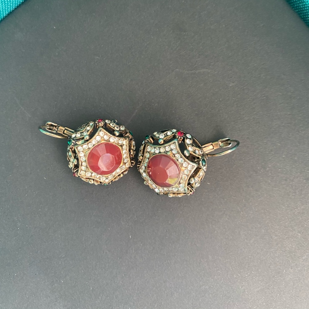 Stunning colorful earrings
